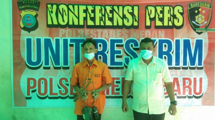 Polisi Sergap Seorang Komplotan Bongkar Rumah  di Jalan Ayahanda 