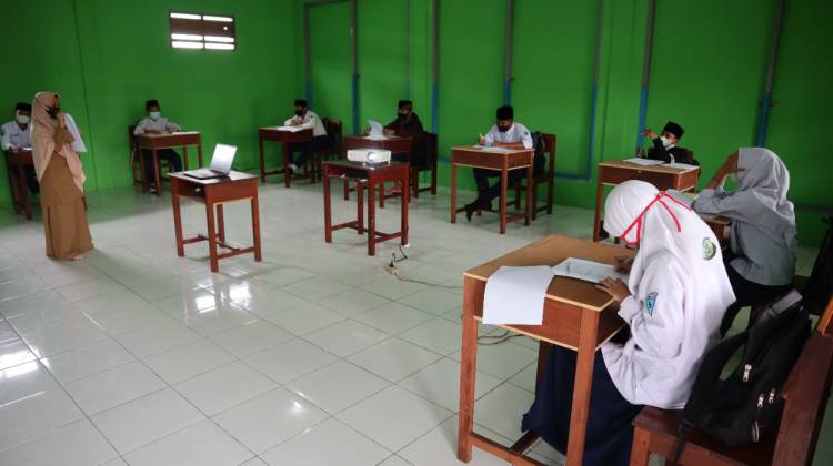 Satgas Prokes PON XX Dukung Pembelajaran Tatap Muka Aman Covid 