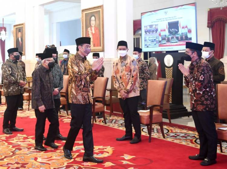  Presiden Harap Pesantren dan Santri Semakin Berperan Perkuat Ekonomi Umat 
