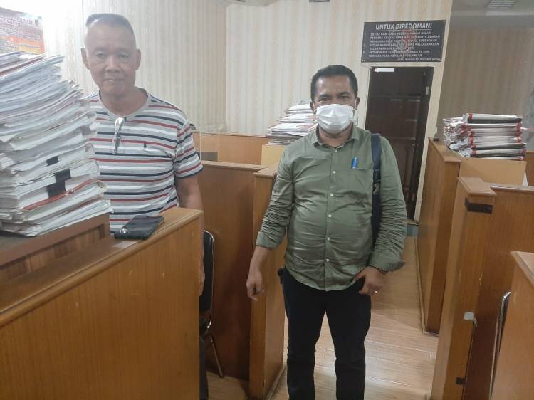 Akiong Buronan Polisi Kasus Pemalsuan Surat Ditangkap Keluarga Korban di Asia Mega Mas Medan