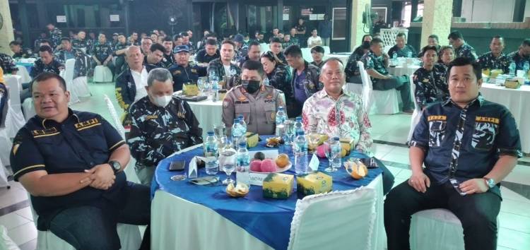  Wakili Kapolrestabes Medan, Kasat Binmas Hadiri Pelantikan LKBH AMPI Medan