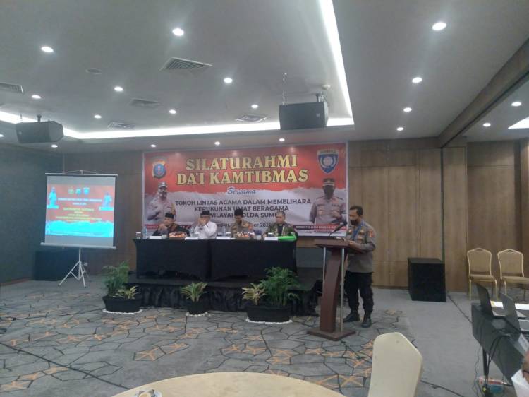  Kasat Binmas Polrestabes Medan Jadi Narsum Bangun Toleransi Umat Beragama 