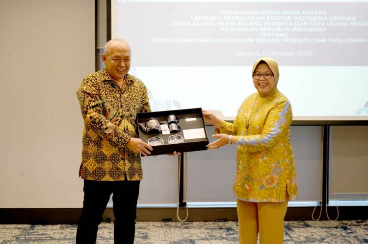 Rangkul Kejaksaan, LPEI Tingkatkan Tata Kelola Lembaga yang Baik