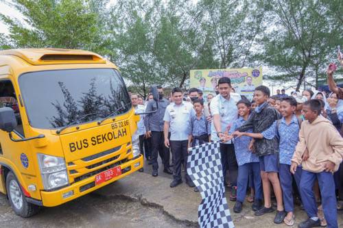 Pemko Medan Sediakan Bus Antar Jemput Sekolah Gratis Anak Warga Sicanang