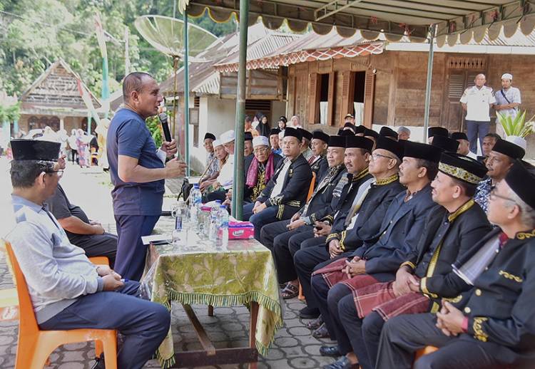 Dialog Bersama Raja-Raja Mandailing, Edy Rahmayadi Ajak Tingkatkan Marwah Adat