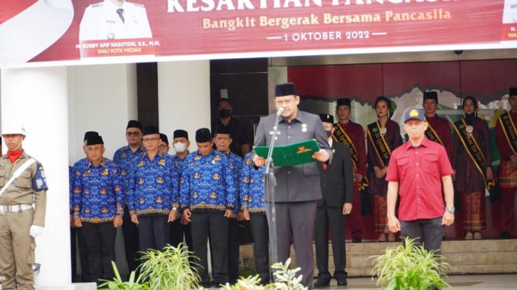 Walikota Medan: Mari Rawat Keberagaman, Persatuan dan Amalkan Nilai Pancasila