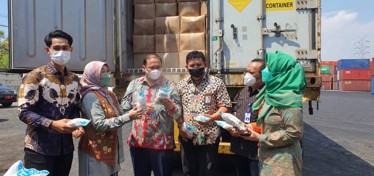 Perdana, Singkong Beku 27 Ton Diekspor ke Curacao