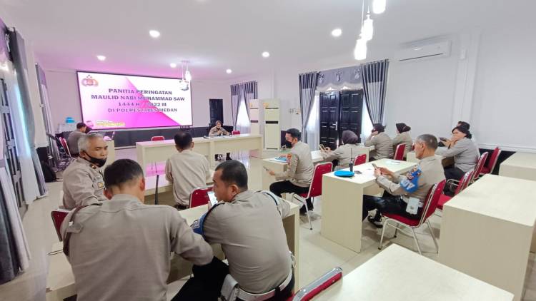 Polrestabes Medan Bakal Semarakan Maulid Nabi SAW Tahun 1444 H/2022 M