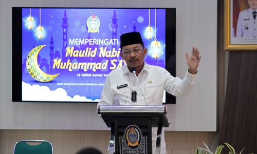  Peringati Maulid Nabi Muhammad SAW, Plt Kadis Kominfo Sumut Ajak Pegawai Teladani Nabi