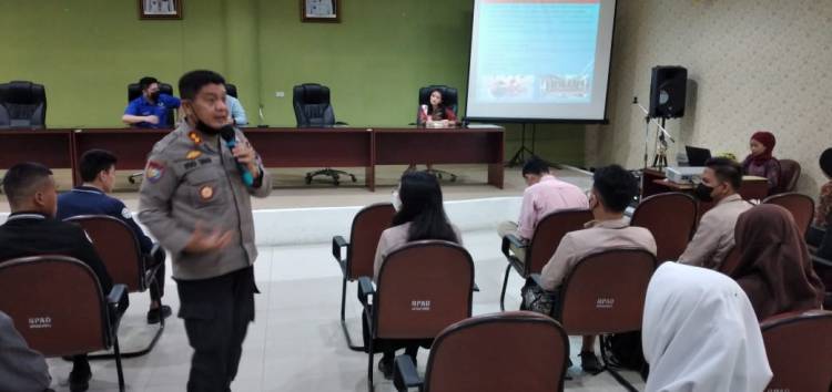 Jadi Narasumber, Kasat Binmas Polrestabes Medan: Pemuda Generasi Penerus Bangsa