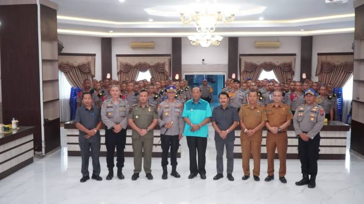  Plt Bupati Langkat Hadiri Kohesi Sosial Siswa Diktukba Polri Gel-II TA 2023
