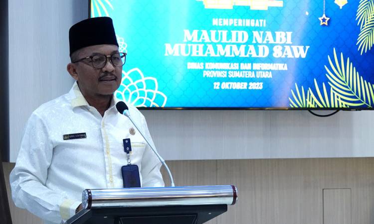 Dinas Kominfo Sumut Gelar Peringatan Maulid Nabi Muhammad SAW