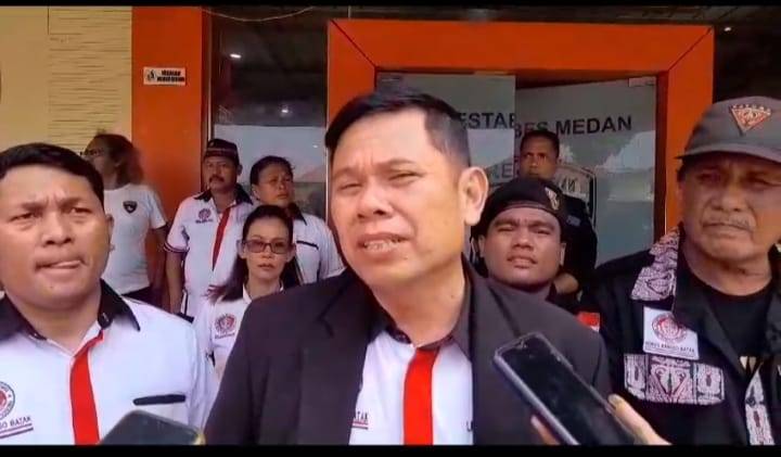 DPP Horas Bangso Batak Apresiasi Gerak Cepat Polrestabes Medan Tangkap Penyebar Berita Bohong Boasa Simanjuntak 