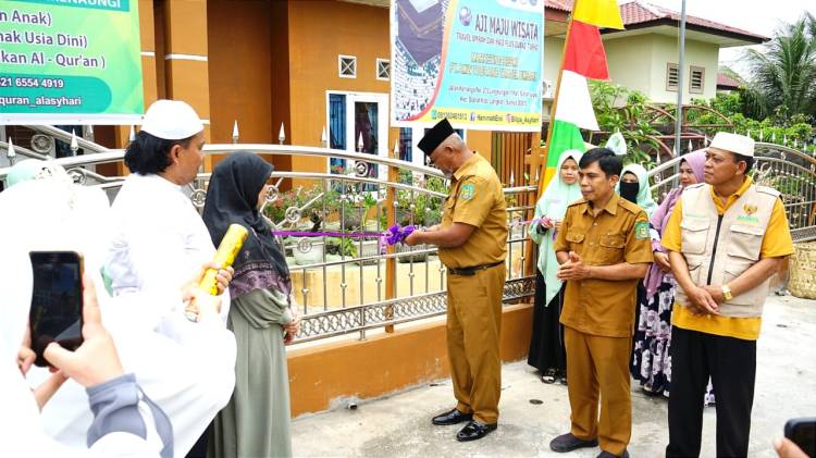 Plt Bupati Langkat Resmikan Rumah Al Quran Al-Asyhari