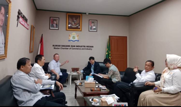 Ketua KADIN Medan dan Konjen Singapura Bahas Kerja Sama Berbagai Bidang