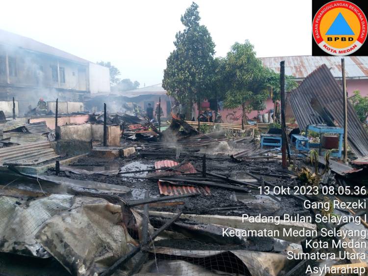 Sepuluh Rumah di Selayang Hangus Terbakar, Dua Orang Terluka
