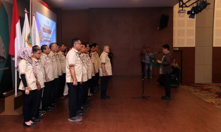 Berantas Peredaran Narkoba, Pj Gubernur Sumut Kukuhkan Satgas Sekolah Bersinar Sumut