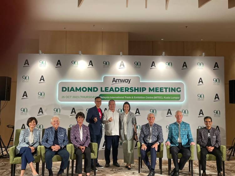 Arman Chandra dan Meilynda Diundang Dalam Acara Nutrilite Experience Day & Exclusive Leadership Rally di Malaysia