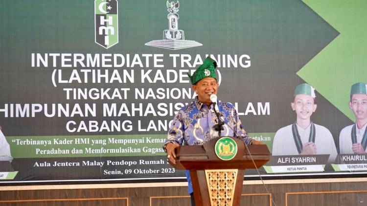 Hadiri LK II Nasional HMI Langkat, Syah Afandin Berharap Muncul Kader Bisa Bicara Tingkat Nasional