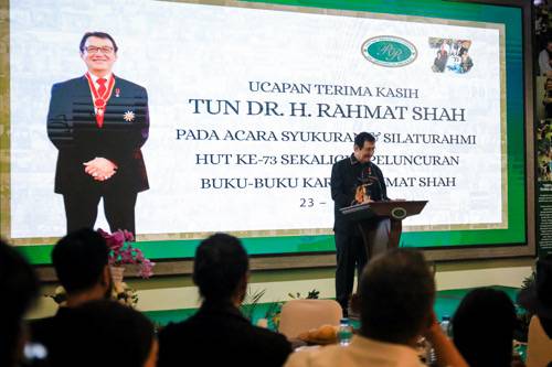 Walikota Medan Hadiri Acara Syukuran Ulang Tahun Rahmat Shah