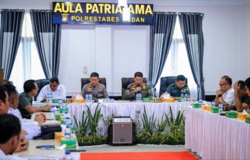 Walikota Medan Ikuti Rakor Lintas Sektoral Persiapan Pengamanan Pemilu 2024