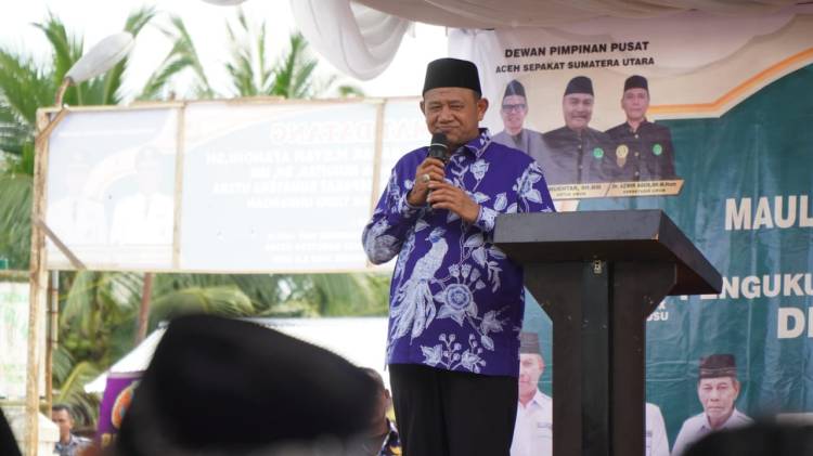 Plt Bupati Langkat Hadiri Pelantikan Aceh Sepakat Sumut DPC-X Pangkalan Susu