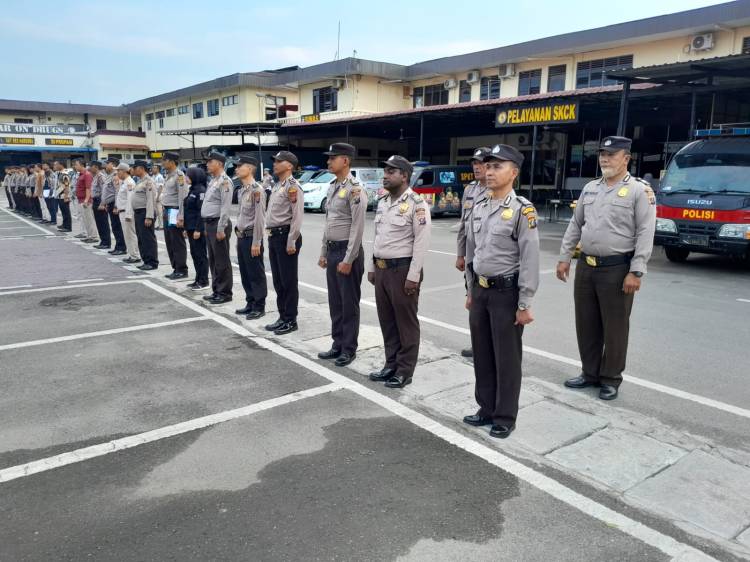 Pimpin Apel, Ini yang Disampaikan Kasie Keu Polrestabes Medan