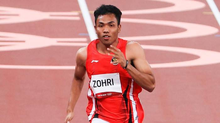Lalu Muhammad Zohri Gagal Raih Medali di Final Lari 100 M Asian Games