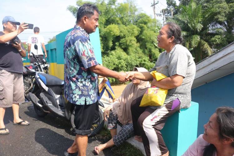Walikota Binjai Tinjau Langsung Lokasi Banjir di Empat Kecamatan