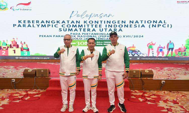 Kirim 164 Orang ke Peparnas XXVII Solo, Kontingen Sumut Targetkan Tiga Besar