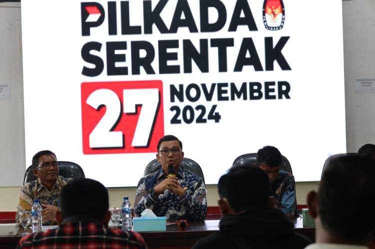 Pjs Bupati Toba Ajak Jurnalis Dorong Partisipasi Masyarakat, Tangkal Hoaks dan Ciptakan Berita Berimbang jelang Pilkada.