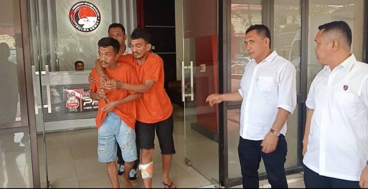 Dua Bandar Narkoba Jaringan Malaysia Ditangkap