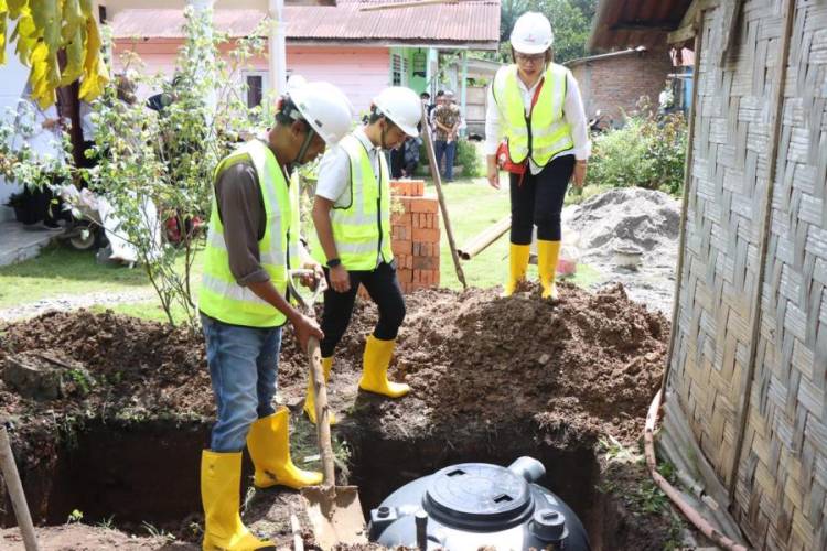 Pemko Binjai Bersama USAID IUWASH Tangguh Gelar Pelatihan Pembangunan SPALD-S