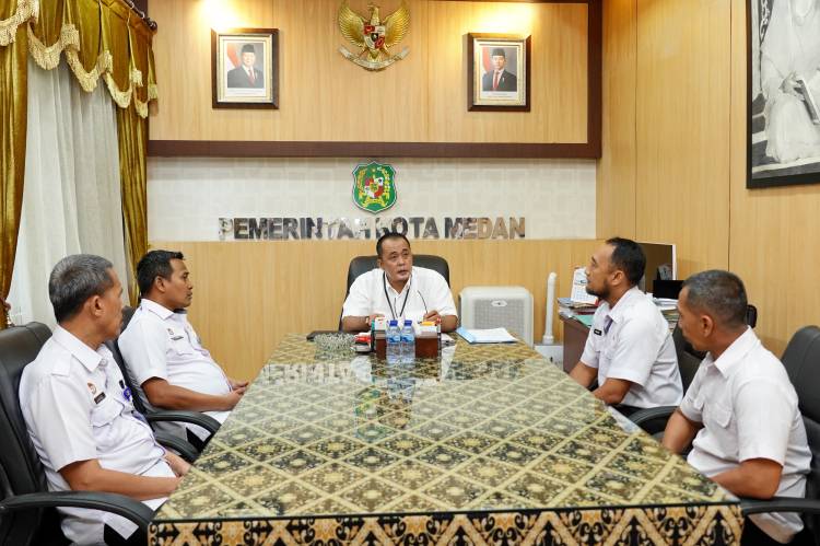 Terima Audiensi Jajaran Kantor Imigrasi Kelas I Khusus TPI, Plt Walikota Medan Berharap Terjalin Sinergitas dan Berikan Pelayanan Terbaik