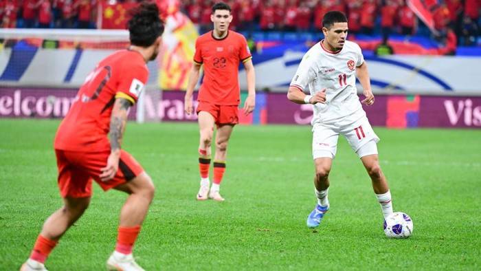 Kalah dari China, Indonesia Tertahan di Posisi Lima Klasemen Kualifikasi Piala Dunia 2026