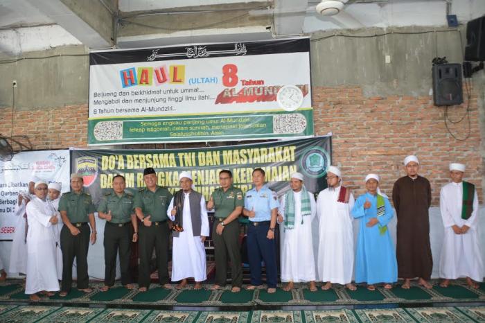 Binteldam I/BB Gelar Doa Bersama dengan Masyarakat