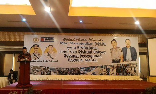 Wakapolda Sumut Hadiri Diskusi Nasional Terkait Revolusi Mental