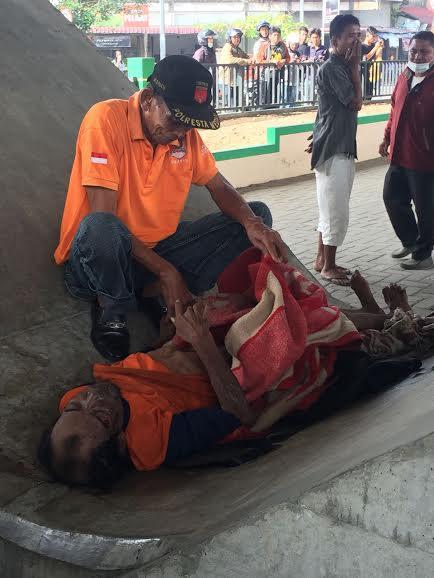 Dikira Tidur, Gepeng Ditemukan Meninggal di Bawah Fly Over Djamin Ginting