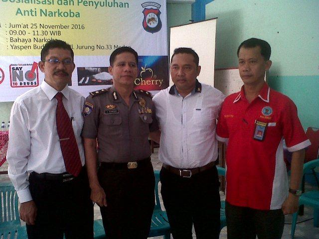 Siswa Sekolah Yaspen Budi Utomo Ikrar Bersih dari Narkoba