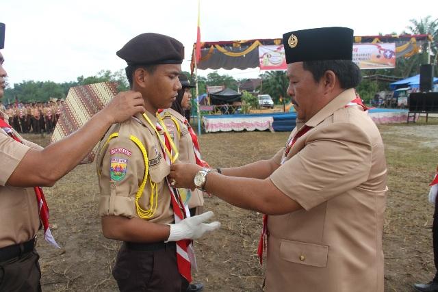 Bupati Labuhanbatu:Gerakan Pramuka Percepat Keberhasilan Karakter Kaum Muda