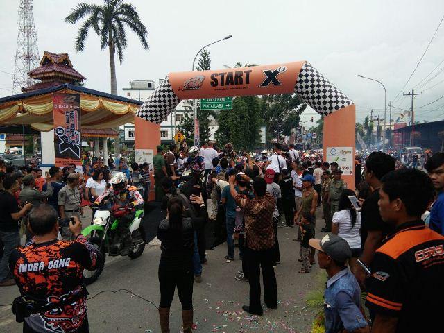 600 Peserta Xtrim Sumatera Xpedition VI Dilepas