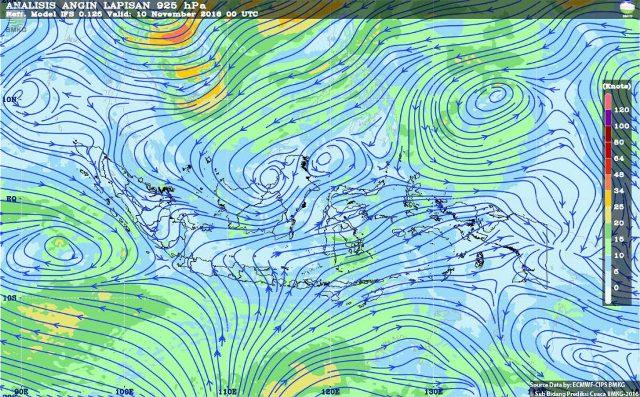 Hingga 20 November Mendatang, Potensi Hujan di Sumut Terus Meningkat