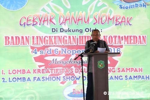 Wakil Walikota Medan Apresiasi Digelarnya Lomba Gebyar Danau Siombak