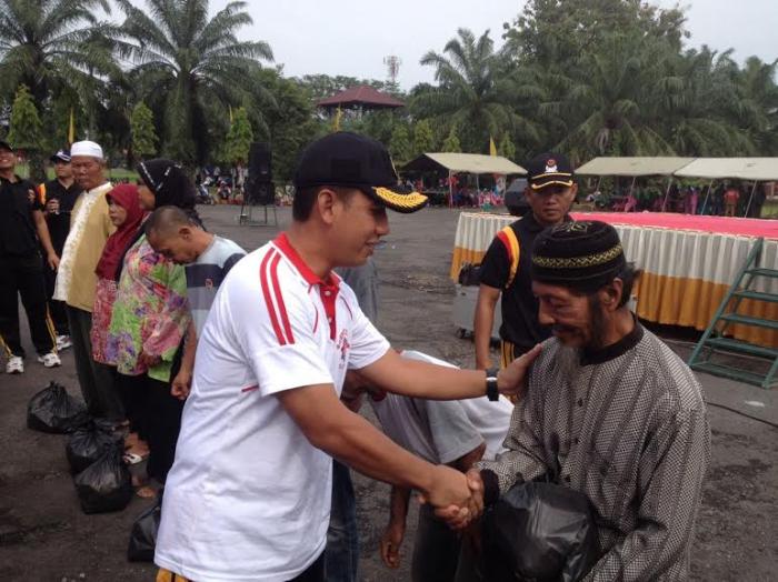 Datasemen A Pelopor Brimob Gelar Baksos, Sambut HUT Brimob Polri Ke-71