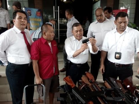 Miliki Puluhan Senpi, Supriyanto Diamankan Polda Sumut