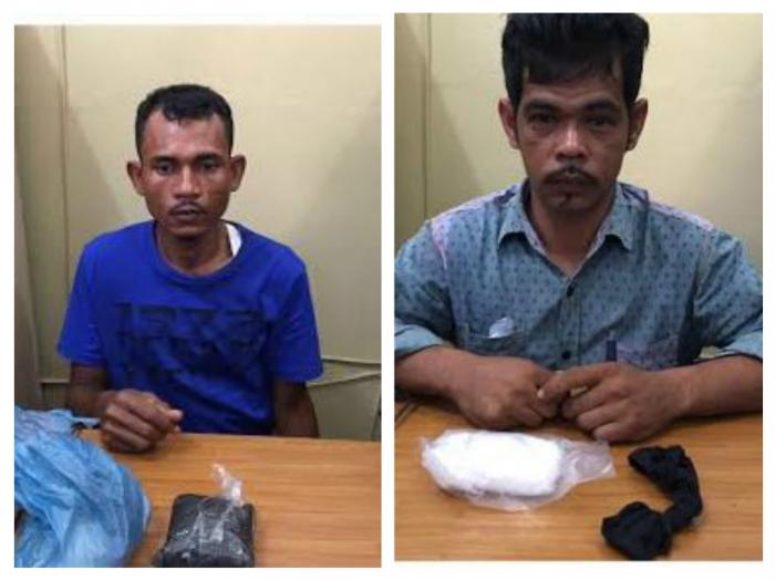 Bawa Sabu ke Medan, Penumpang Bus Sanura dan Bus Pusaka Diringkus Polres Langkat 