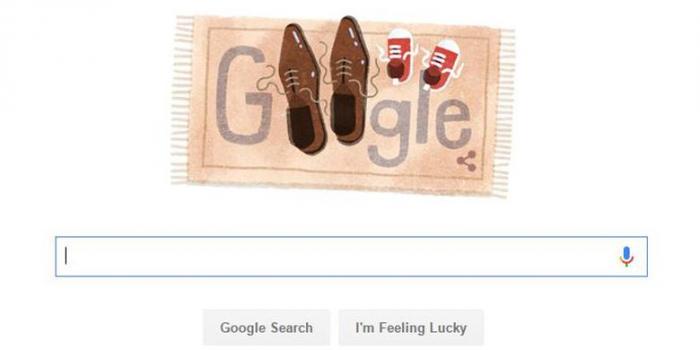 Dua Pasang Sepatu di Atas Keset Nuansa Coklat, Selamat Hari Ayah