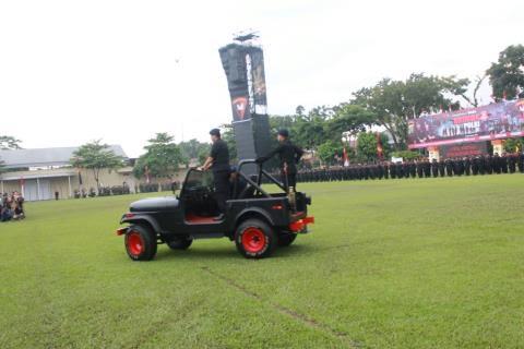 Kapoldasu Pimpin HUT Brimob ke-71 di Medan