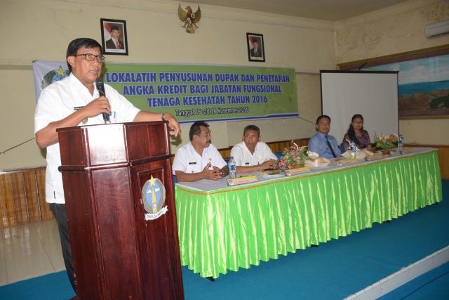 BKPP Kota Sibolga Selenggarakan Lokalatih Bagi ASN Tenaga Fungsional Kesehatan 