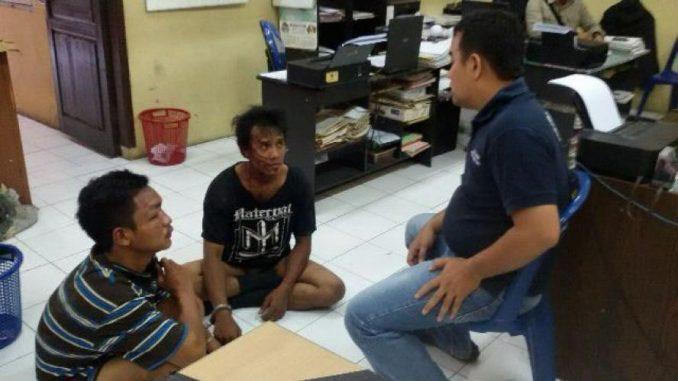 Dua Jambret Babak Belur Dihajar Warga di Medan Timur